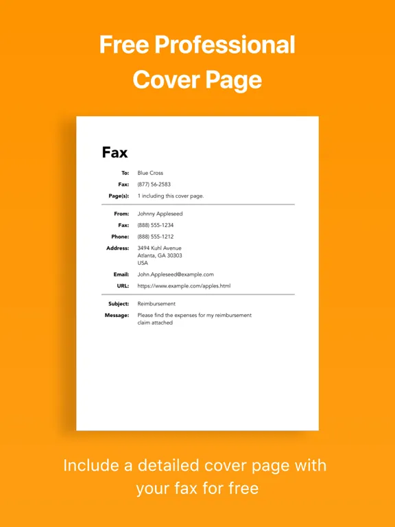 JotNot Fax - Send Receive Fax iPad  স্ক্রিনশট