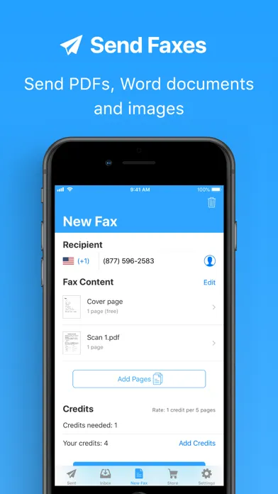 JotNot Fax - Send Receive Fax স্ক্রিনশট