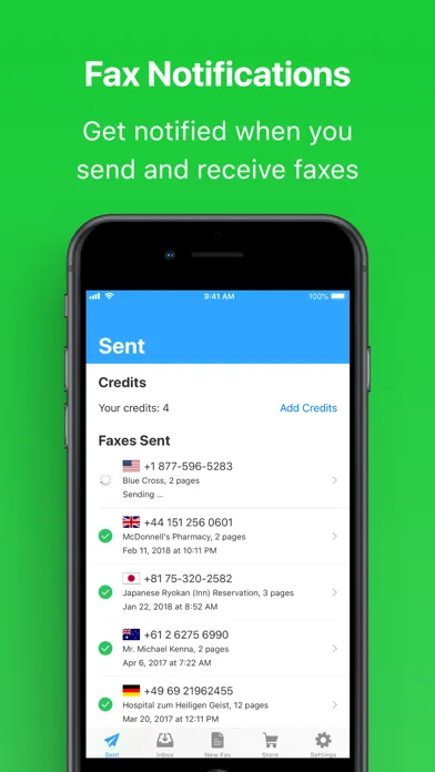 JotNot Fax - Send Receive Fax স্ক্রিনশট