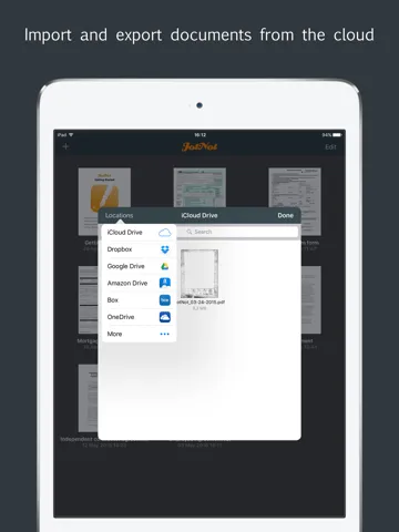 Tangkapan layar Sign by JotNot - fill and sign PDF form or sign PDF document iPad 
