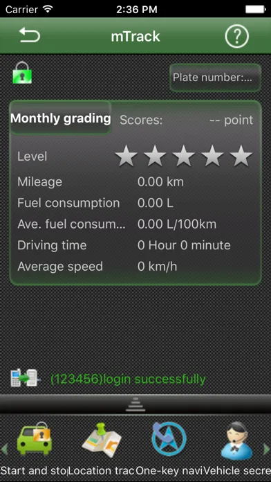 Zrzuty ekranu Mobitel mTrack (Car Doctor)