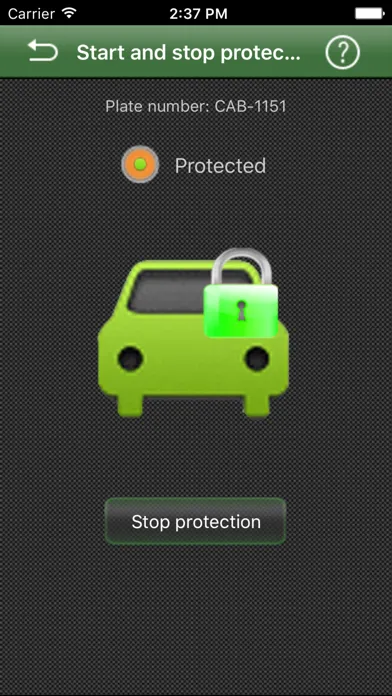 Zrzuty ekranu Mobitel mTrack (Car Doctor)