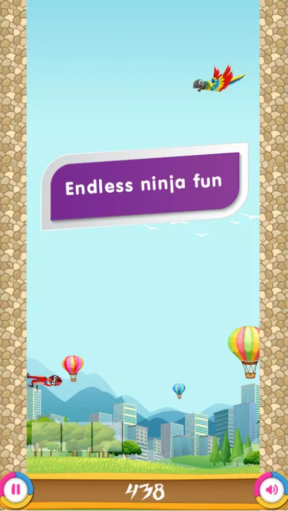 Capturas de tela do Crazy Ninja Endless Run