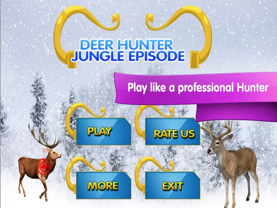 Deer Hunter Jungle Episode iPad  سکرین شاٹس