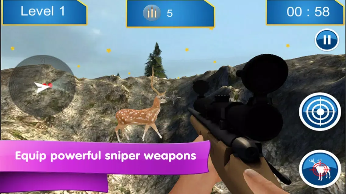 Deer Hunter Jungle Episode سکرین شاٹس