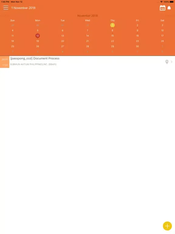 MOAI-CRM Sales Visit iPad  Screenshots