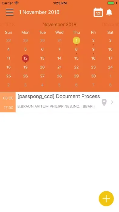 MOAI-CRM Sales Visit Screenshots