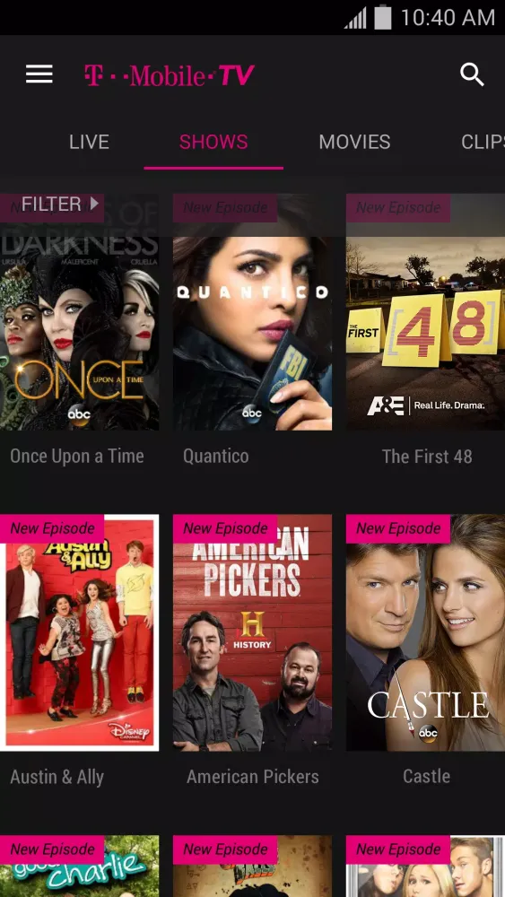 صور T-Mobile TV