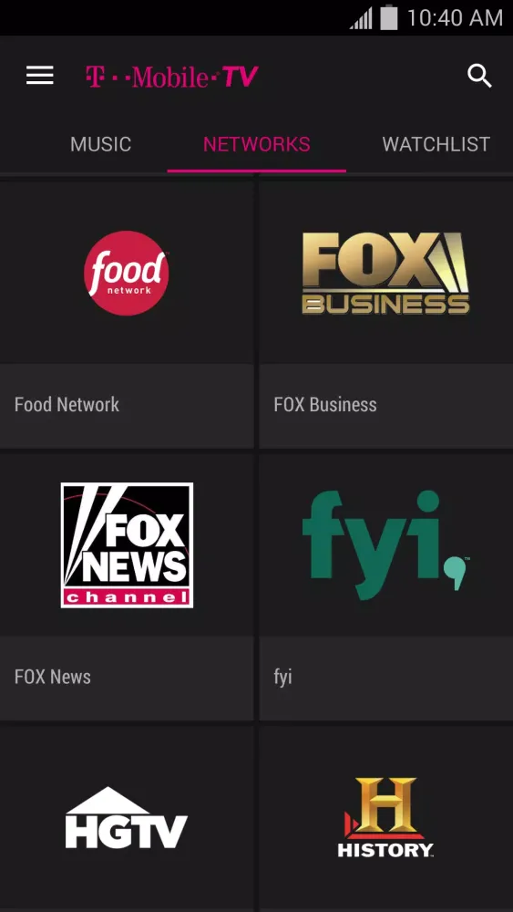 صور T-Mobile TV