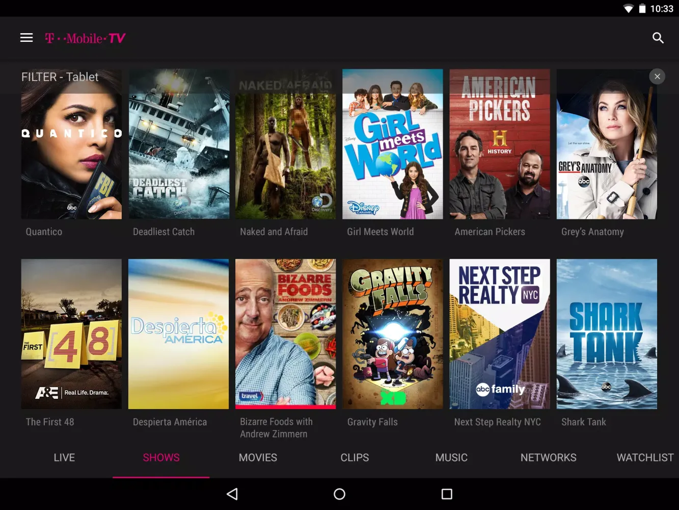 صور T-Mobile TV