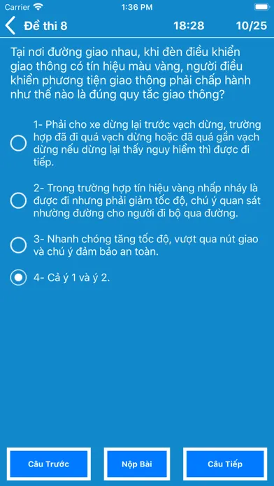 صور 200 Cau On Thi Bang Lai Xe A1