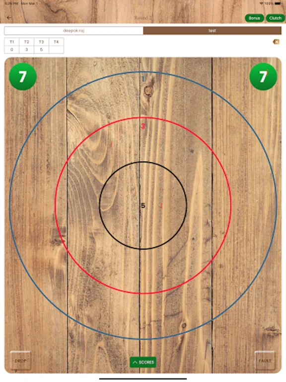 Axe Throwing Scoreboard iPad  Screenshots