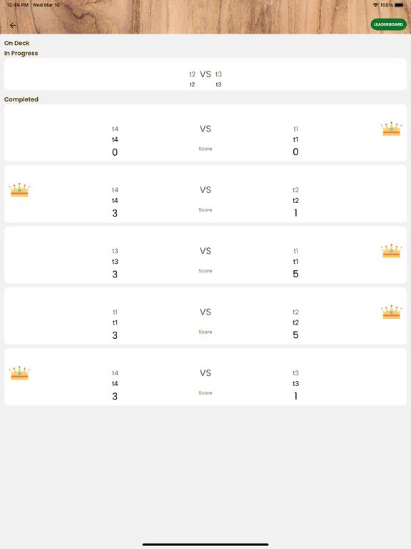 Axe Throwing Scoreboard iPad  Screenshots