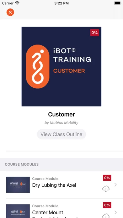Tangkapan layar iBOT by Mobius Mobility
