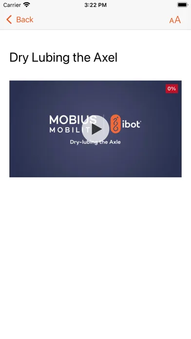 Tangkapan layar iBOT by Mobius Mobility