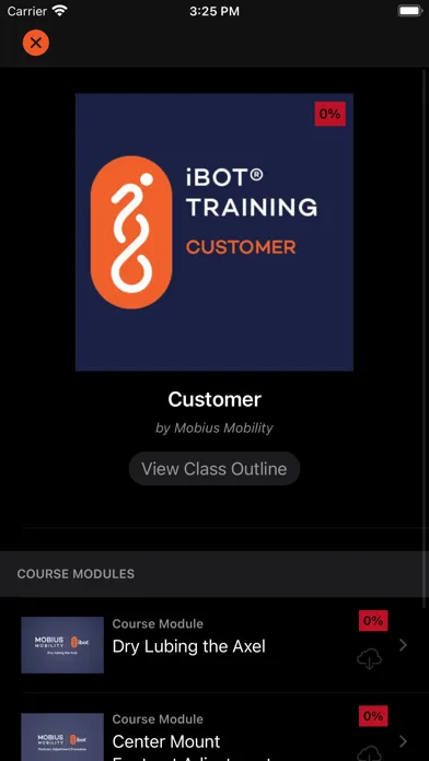 Tangkapan layar iBOT by Mobius Mobility