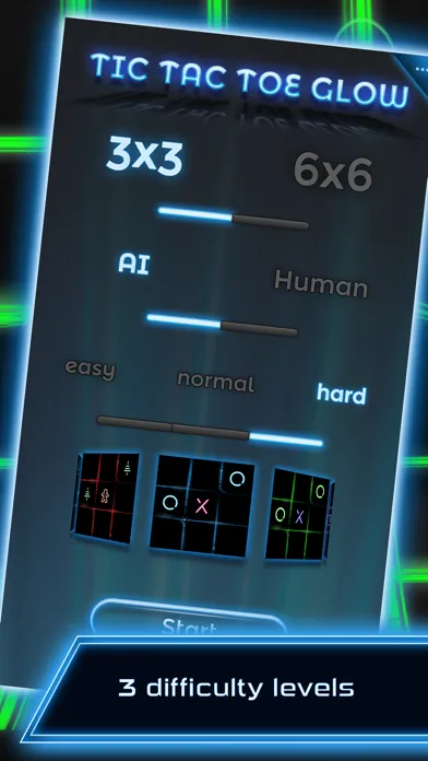 Tic Tac Toe - Glow应用截图