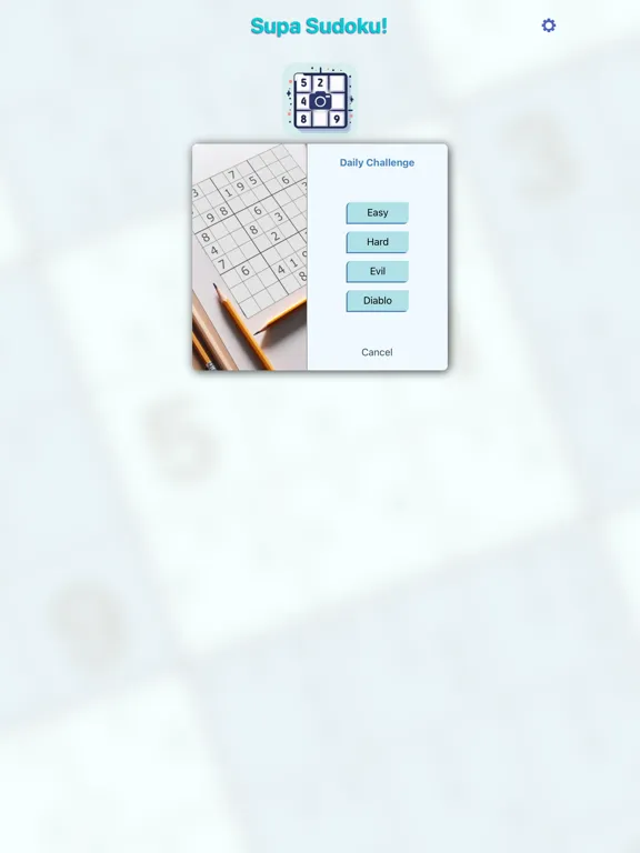 Supa Sudoku iPad 应用截图