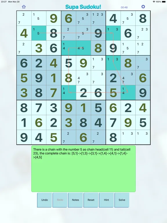 Supa Sudoku iPad 应用截图