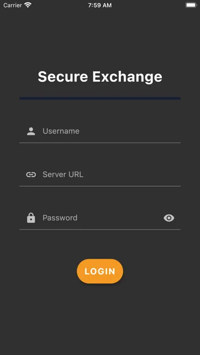 Secure Exchange سکرین شاٹس