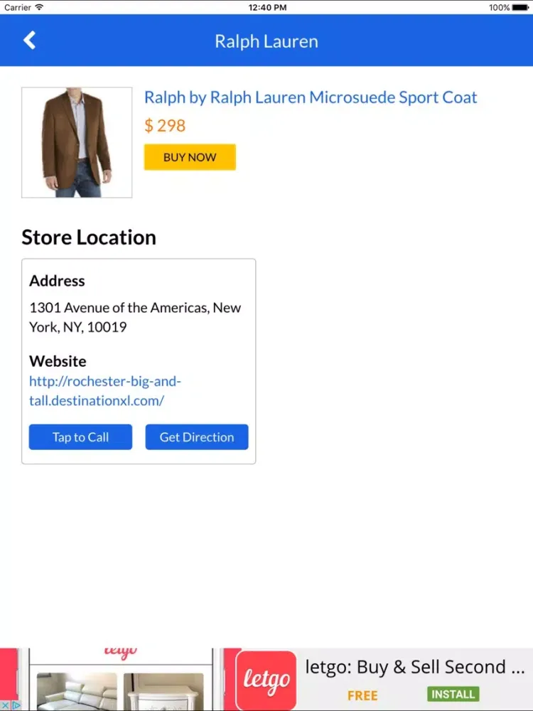 Buy Local - Deals and Savings iPad  स्क्रीनशॉट