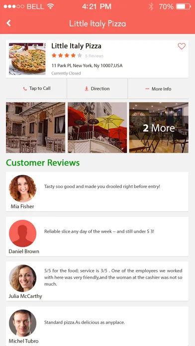 Near Me Restaurants Screenshots