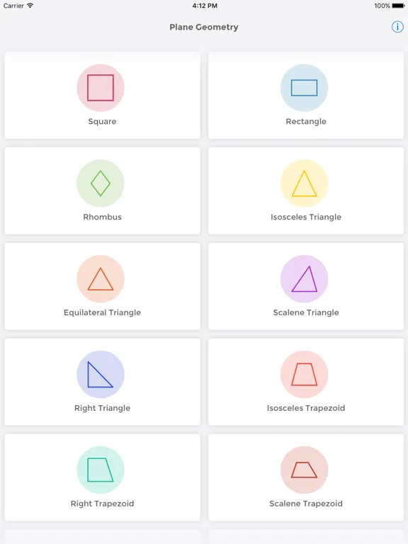 تصاویر Mageometry 2D - Plane Geometry Solver iPad 