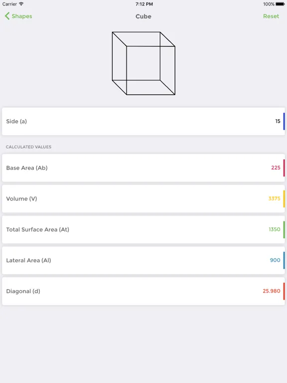 ภาพหน้าจอของ Mageometry 3D - Solid Geometry Solver iPad 