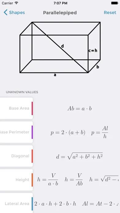 ภาพหน้าจอของ Mageometry 3D - Solid Geometry Solver