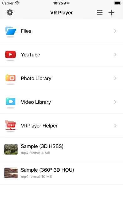 VRPlayer Pro : 2D 3D 360°Video Screenshots