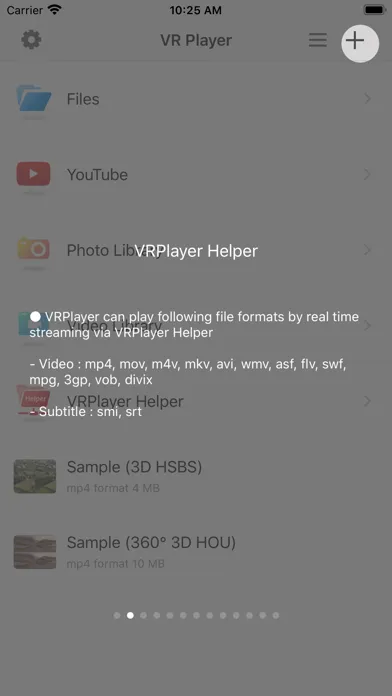 VRPlayer Pro : 2D 3D 360°Video Screenshots