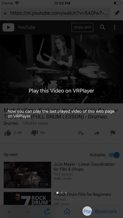 VRPlayer Pro : 2D 3D 360°Video Screenshots