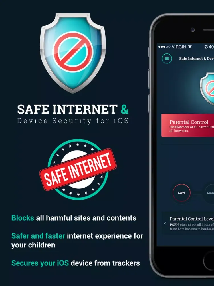 Скриншоты Parental Control - Safe Internet Surf & Search iPad 