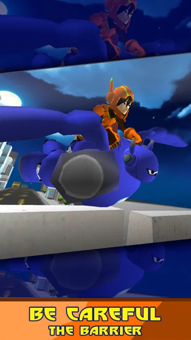 3D Big Robot Super Hero Fly Surfers : Jetpack Endless Man Arcade Run Screenshots