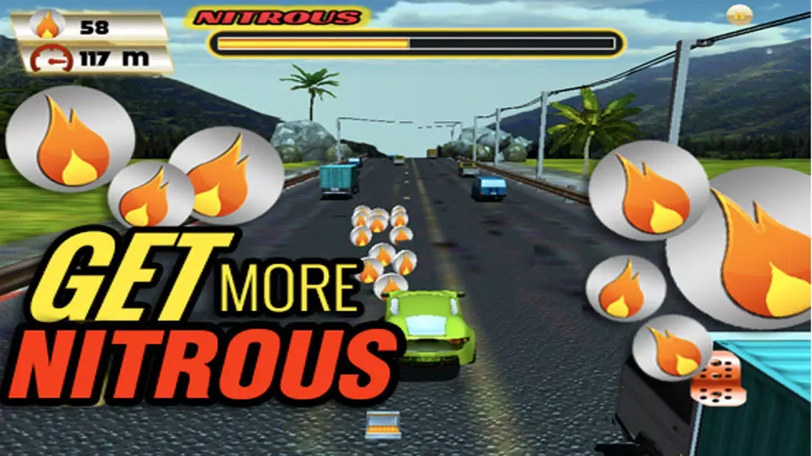 Nitro Street Racer - Best Free 3D Racing Road Games Screenshots