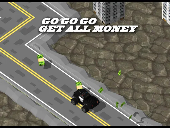 3D Zig-Zag Offroad Cop Car - On Furious Highway Fast Street Game iPad Screenshots