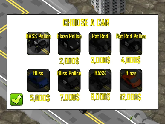 3D Zig-Zag Offroad Cop Car - On Furious Highway Fast Street Game iPad Screenshots