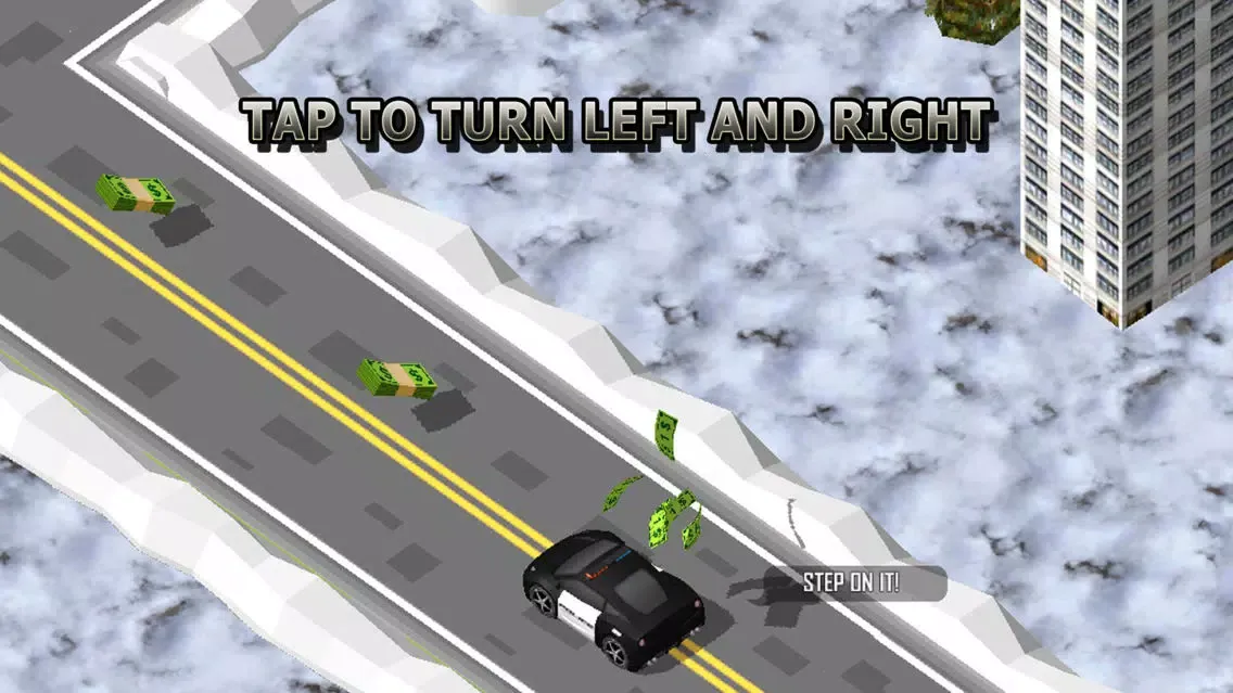 3D Zig-Zag Cops Racer - GT Police Highway Traffic Racing Game スクリーンショット