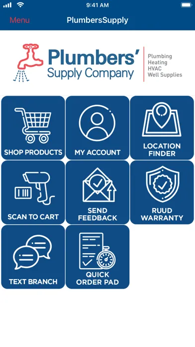 Capturas de tela do Plumbers’ Supply