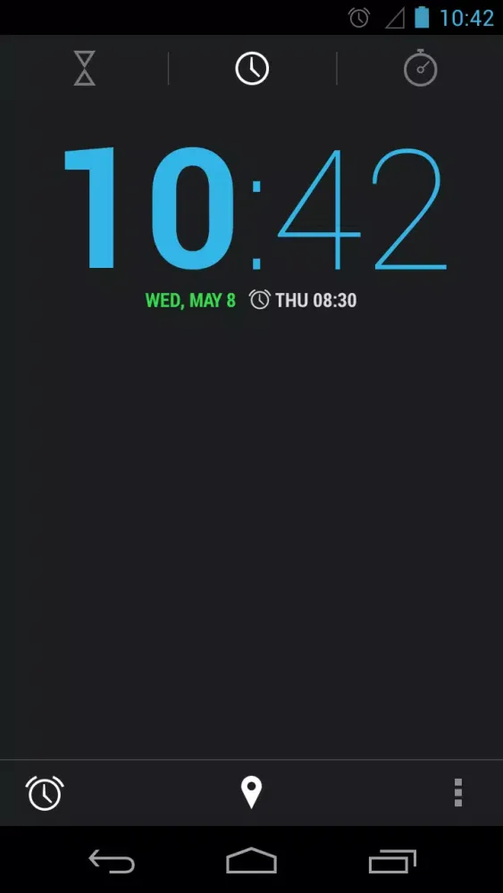 Tangkapan layar Clock JB+