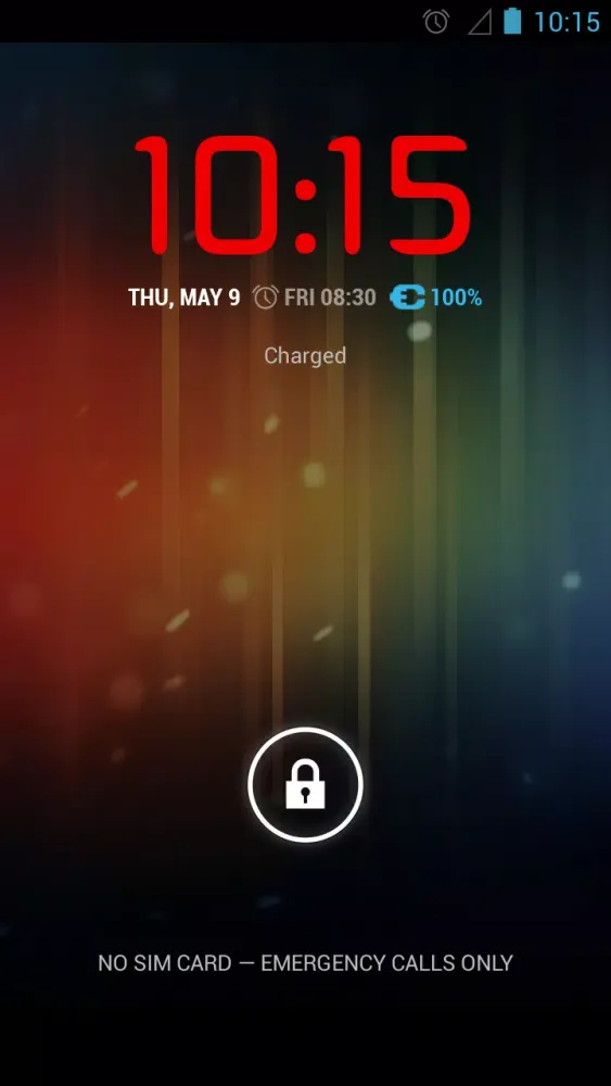 Tangkapan layar Clock JB+