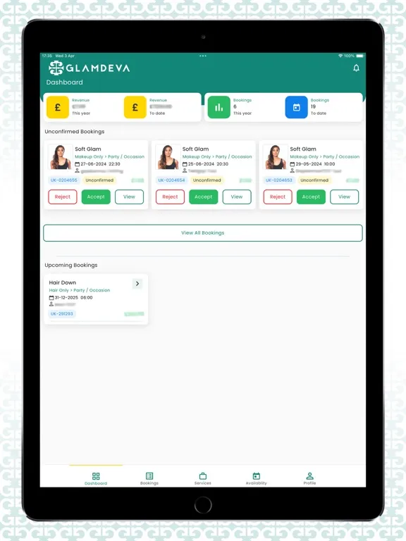 Zrzuty ekranu Glamdeva Pro iPad 