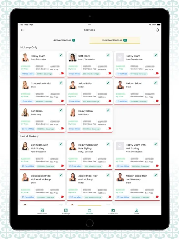 Zrzuty ekranu Glamdeva Pro iPad 