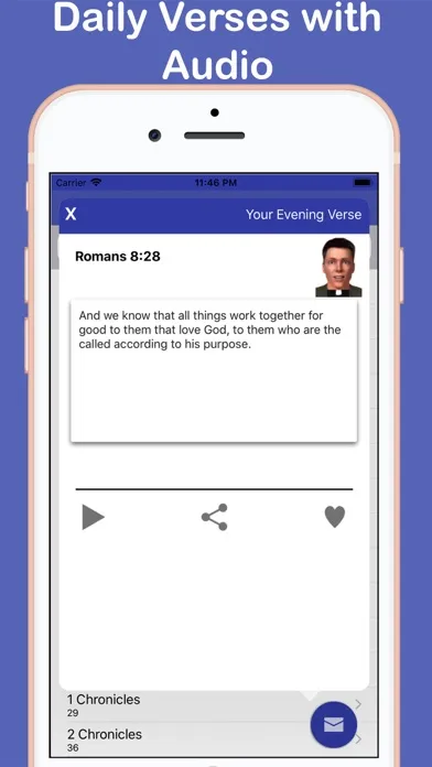 Holy Bible (KJV, NIV) Offline應用截圖