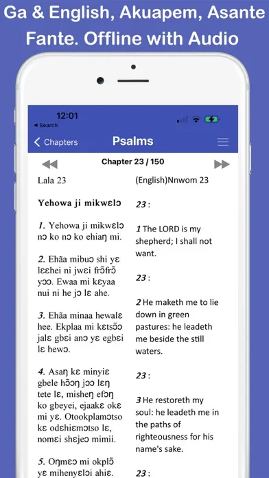 صور Twi Ga Fante & English Bible