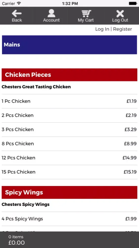 Zrzuty ekranu Chesters Northenden