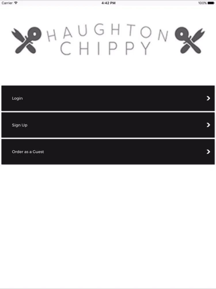 Ảnh chụp màn hình của Haughton Chippy iPad 
