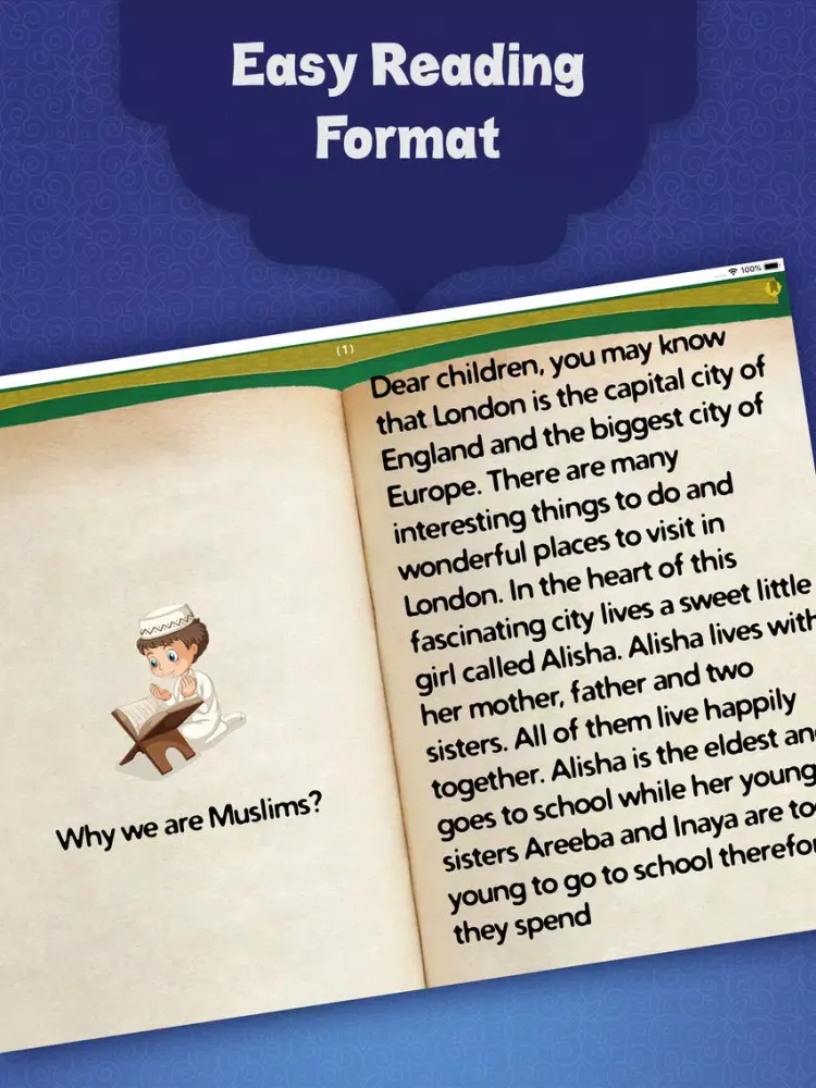 Screenshot di Islamic Stories for Kidz iPad 