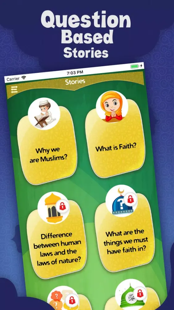 Screenshot di Islamic Stories for Kidz