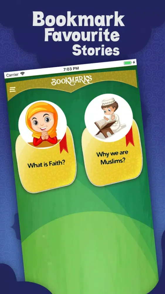 Screenshot di Islamic Stories for Kidz